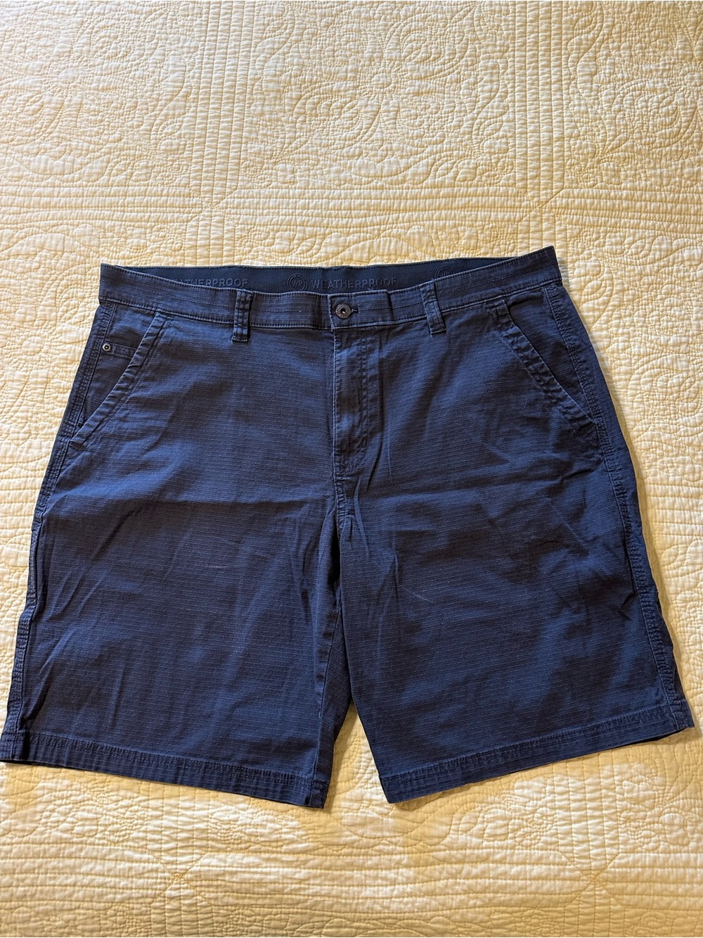 Weatherproof Men's Navy Casual Shorts